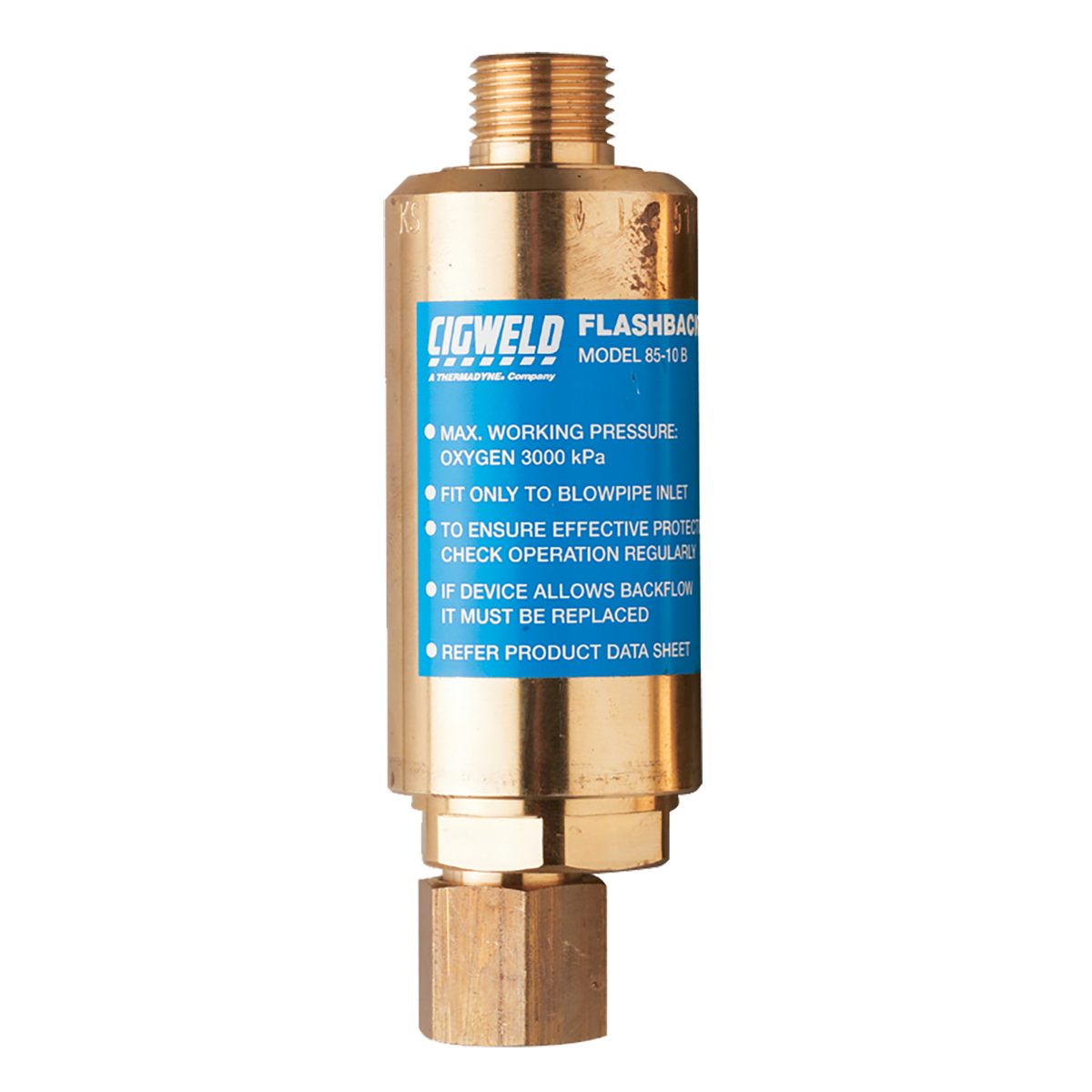 COMET Flashback Arrestors - 85-10 Range