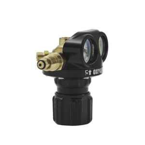 COMET EDGE ESV4 Oxygen Regulator with GasGuard, Vertical Inlet (VI),400kPa