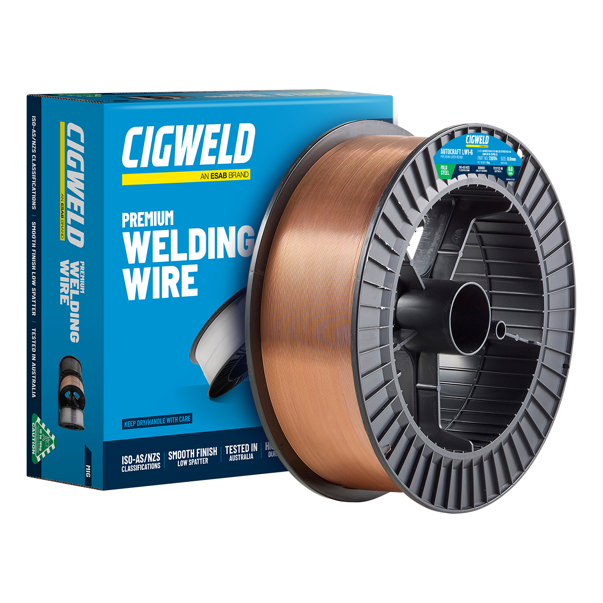 Cigweld Autocraft LW1-6 (ER70S-6) - Mig Wire | Electroweld — image 2