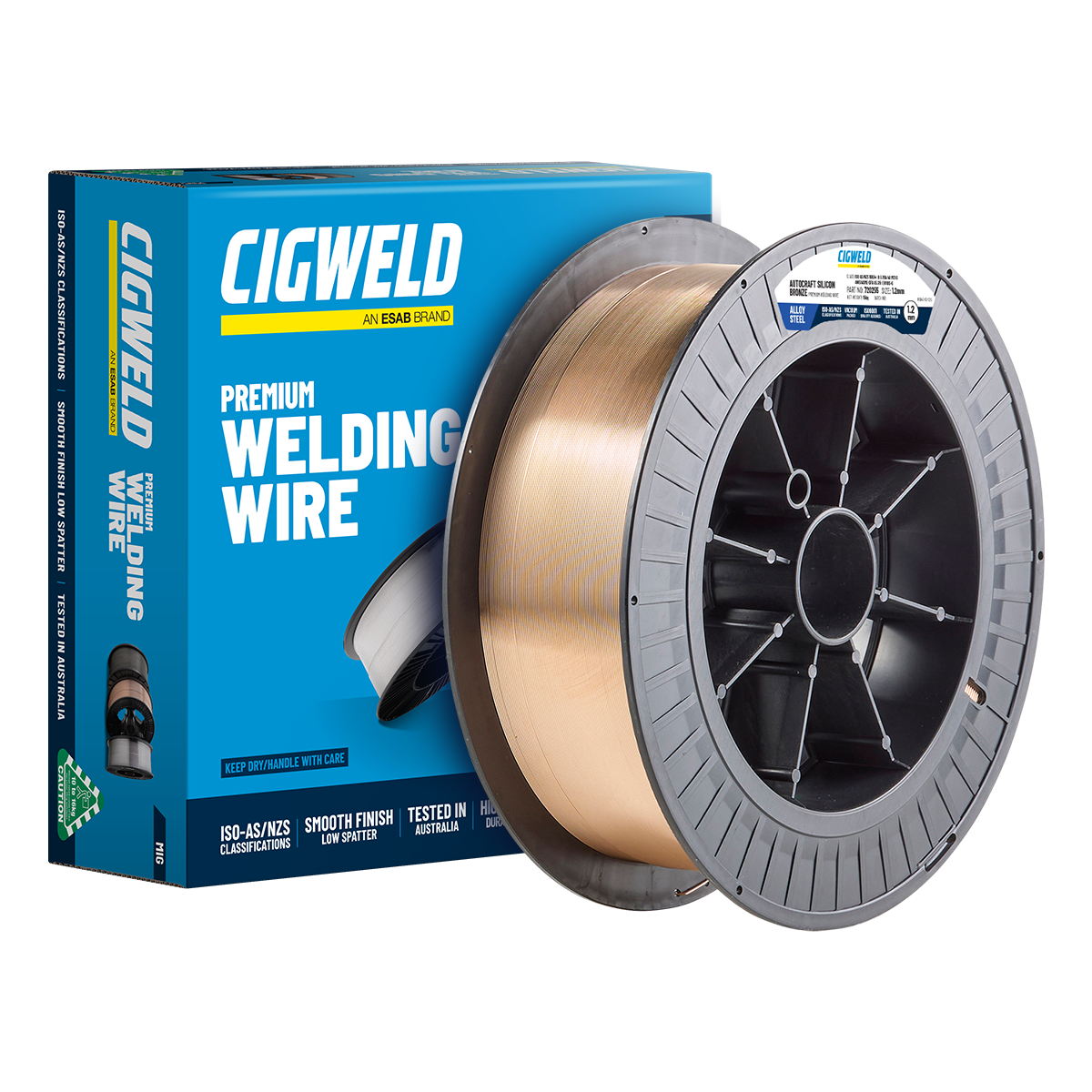 Cigweld Autocraft Silicon Bronze (ERCuSi-A) - Mig Wire - — image 1