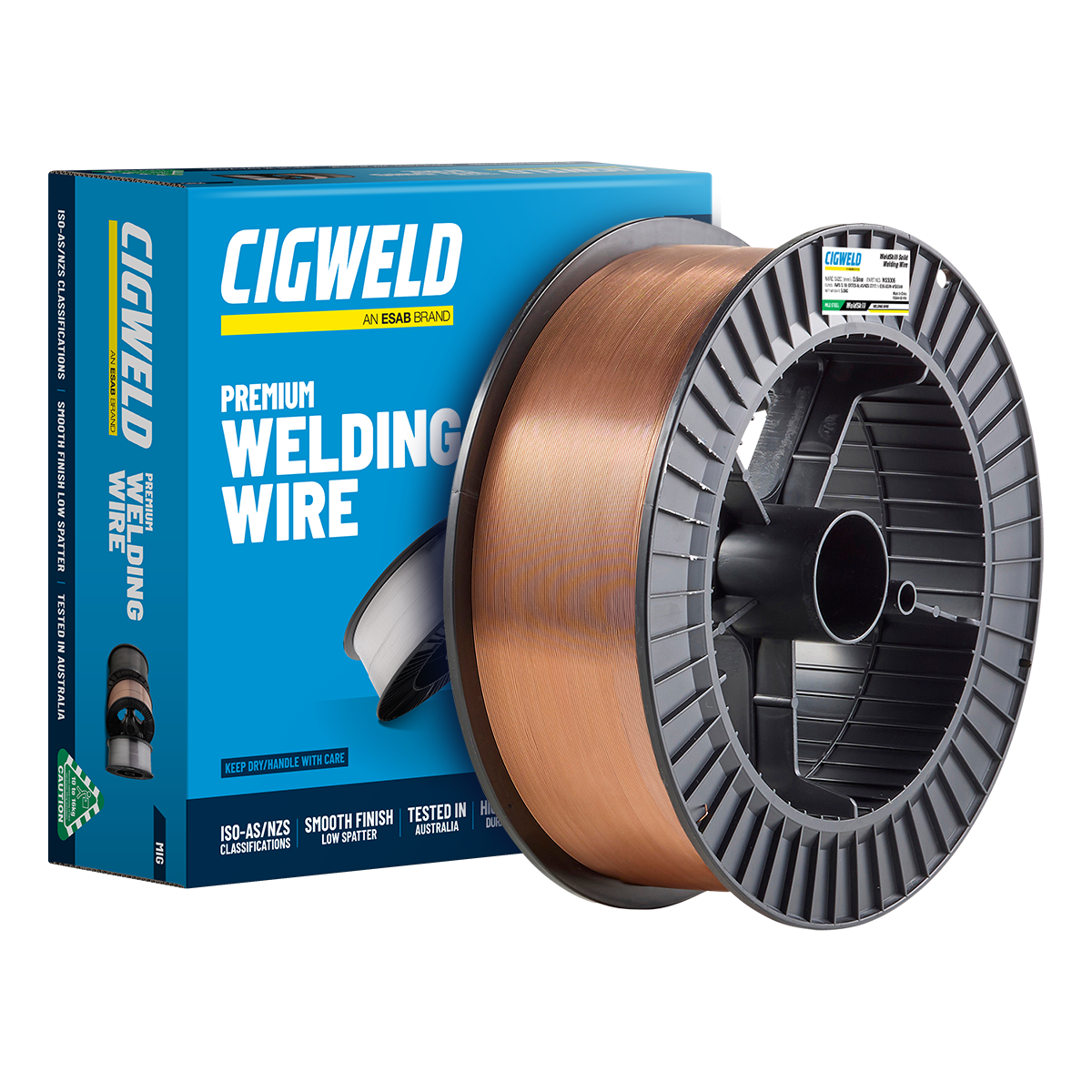 Cigweld Weldskill Solid Wire (ER70S-6) - Mig Wire - 0.6mm, — image 2