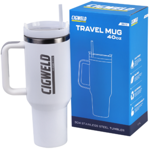 CIGWELD Travel Mug -White