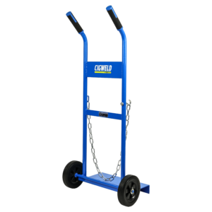 Gas Caddy Twin D-Size Cylinder Trolley