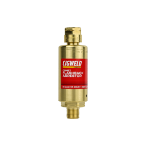 COMET Flashback Arrestor High Flow, Low Pressure, Regulator Mount - Fuel