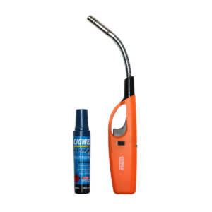JET426 Flexi Lighter Orange with 18mL Butane