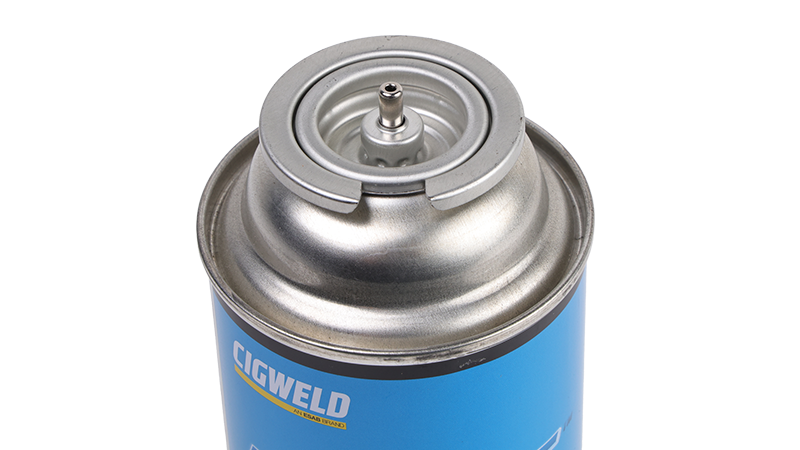 Butane Fuel Cell 220g - 4Pack Bayonet Connection - Cigweld