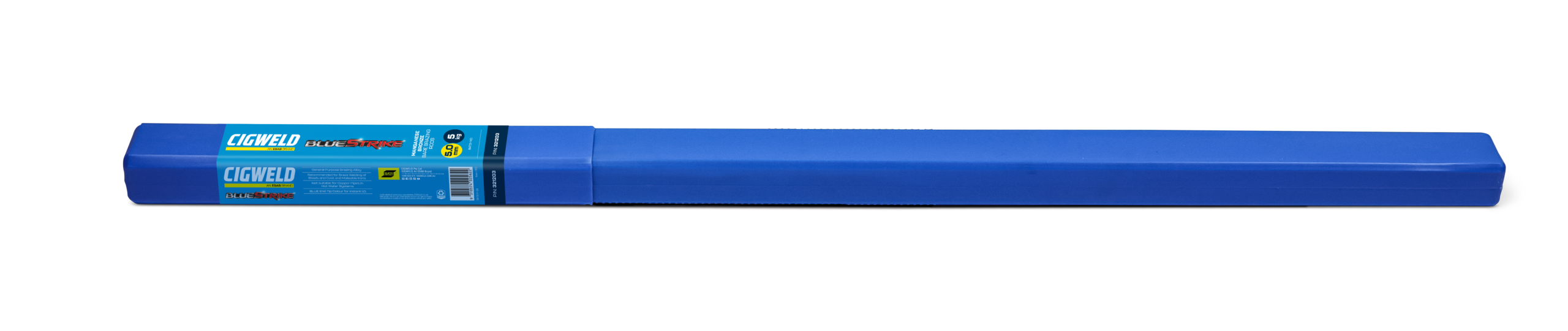 CIGWELD BlueStrike Manganese Bronze RB Cu Zn-C Brazing Rods, Low Fuming, 5.0mm, 5kg Pack