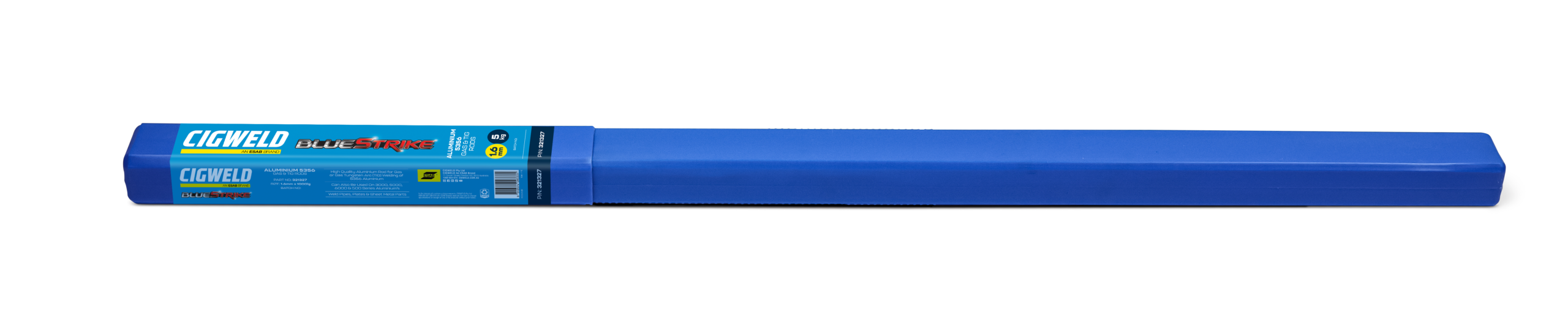 CIGWELD BlueStrike AL5356 ER5356 Aluminium TIG Filler Rods, 1.6mm, 5kg Pack
