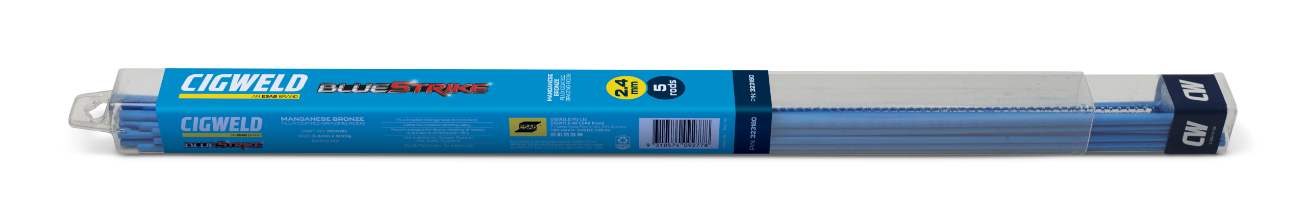 2.4mm / 5 Rods
