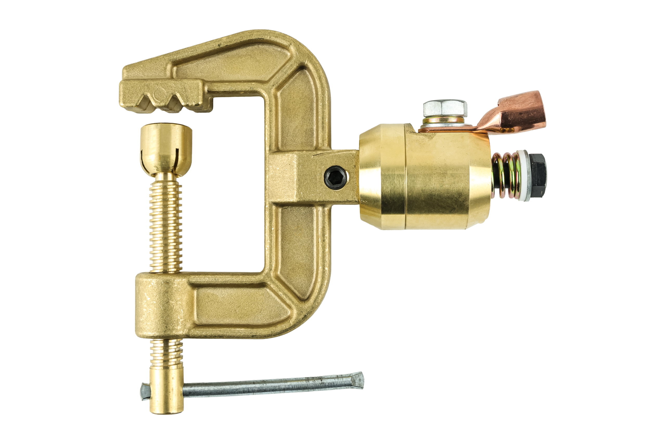 CIGWELD Rotary Welding Earth Clamp, Brass, 1000A