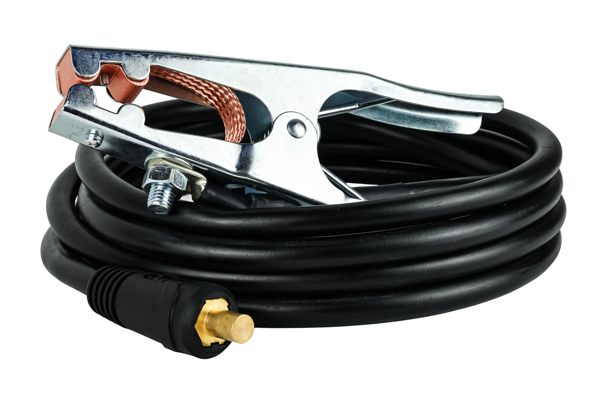 CIGWELD FLX Welding Work Lead with Earth Clamp, Pure Copper, 50mm DINSE, 8m, 50mm² Cable