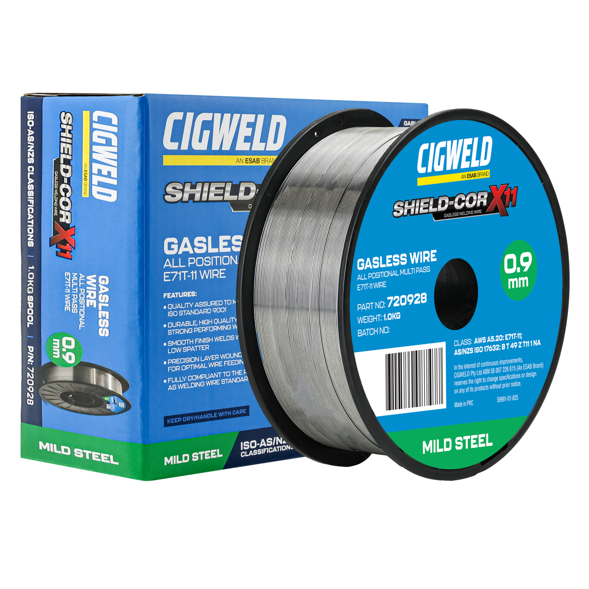 Cigweld Shield-Cor X11 Gasless Welding Wire - 0.9mm, 1kg — image 2