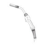 Tweco Trade TW4 MIG Gun (3.6m Air-Cooled)