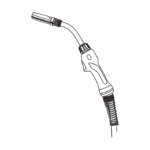 MIG Gun with Euro Connection, 3m
