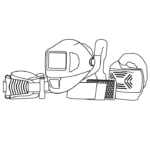 EPR-X1 PAPR System with Expandable Hose 