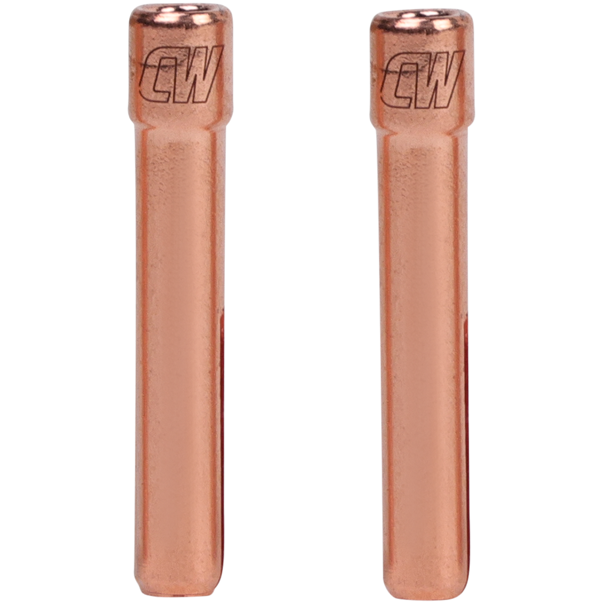 CIGWELD Dimex Copper TIG Collets for 9/20 Series Torches, 2.4mm, 2 Pack
