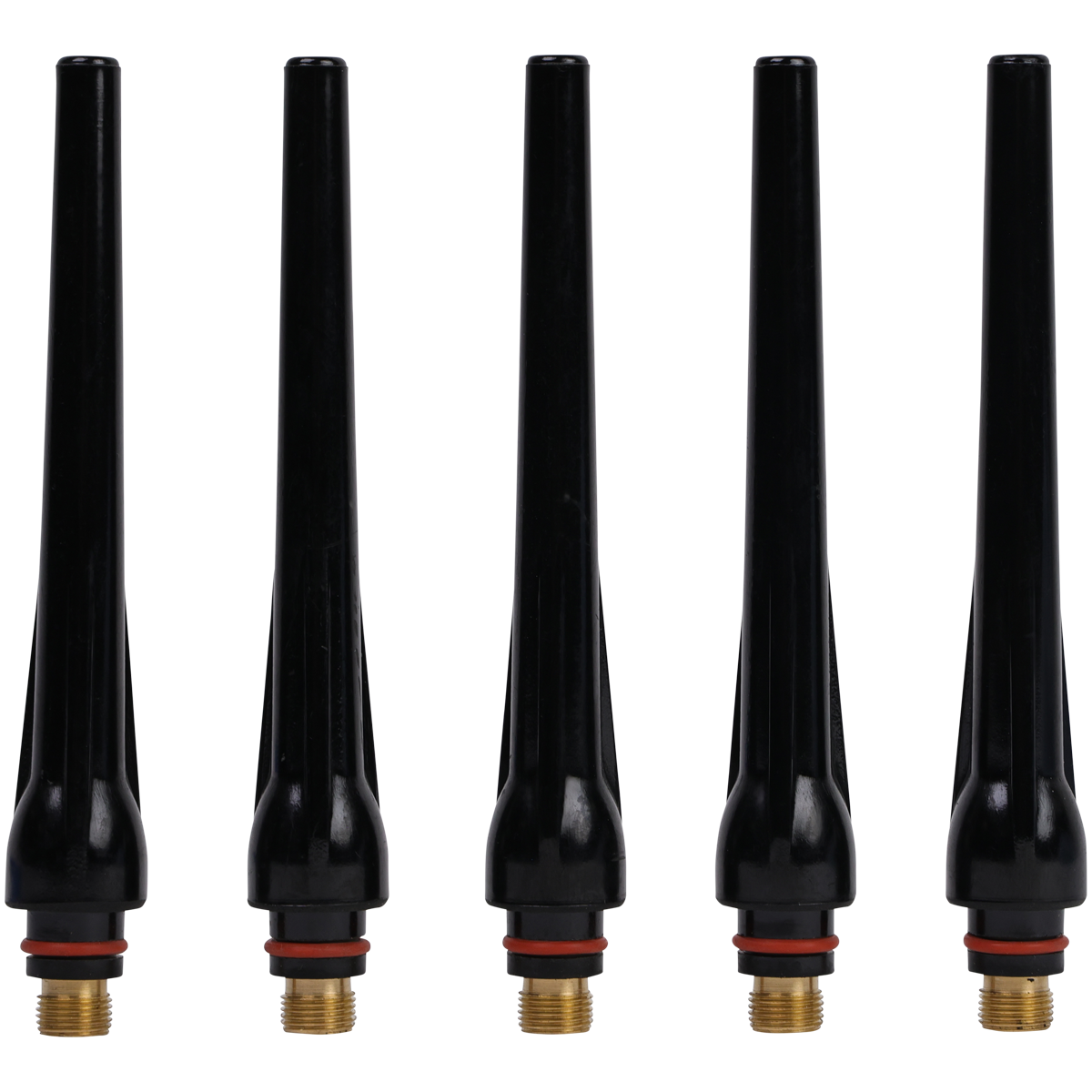 CIGWELD Dimex TIG Torch Back Cap for 17/18/26 Series, Long, 5 Pack