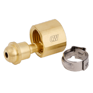 BlueJet Hose Connection Kit with Clip RH, (5mm)