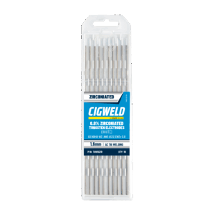 0.8% Zirconiated Tungsten Electrodes -2/10 Pack