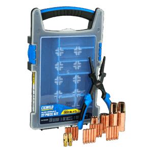 MIG Front End Consumables Kit Tweco #4 - 27 Piece Kit