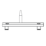 Swivel Mount + Strain Relief Bracket for Interconnection Lead