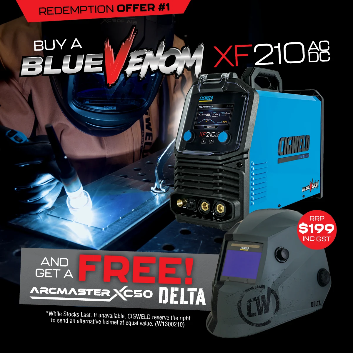 BlueVenom XF210 AC/DC Redemption