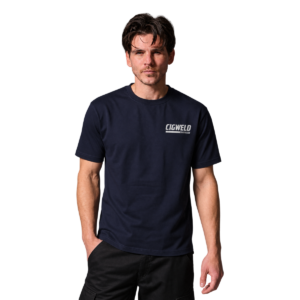 Box Fit Tee - Navy